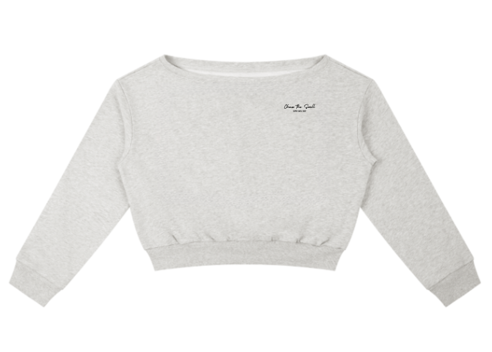 Off the Shoulder Into the Sea Sweatshirt