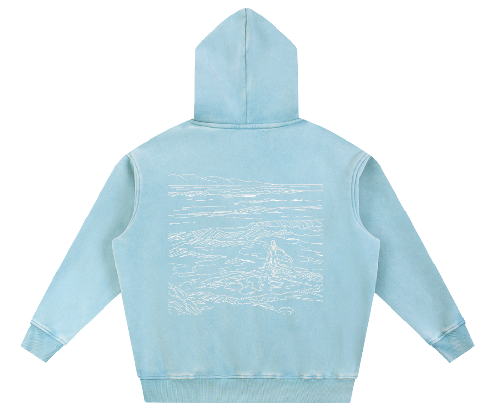 Into the Sea Heavyweight Hoodie